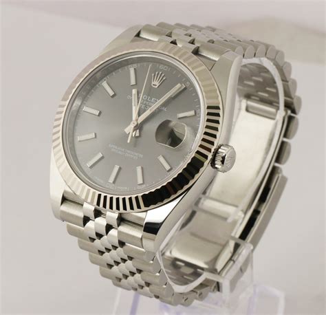 cheapest 41mm rolex|Rolex datejust 41 rhodium price.